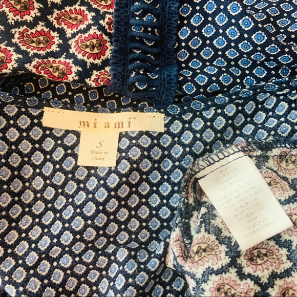 Miami Mixed Floral Lace V Plunge neckline - Picture 6 of 8